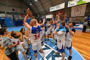 Sport - KOSARKA - D LIGA - Bor Radenska – Ronchi - VESELJE po napredovanju v C ligo gold